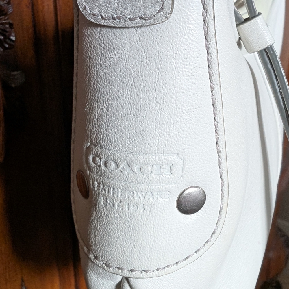 Coach Small Leather Shoulder Bag - Picture 11 of 17